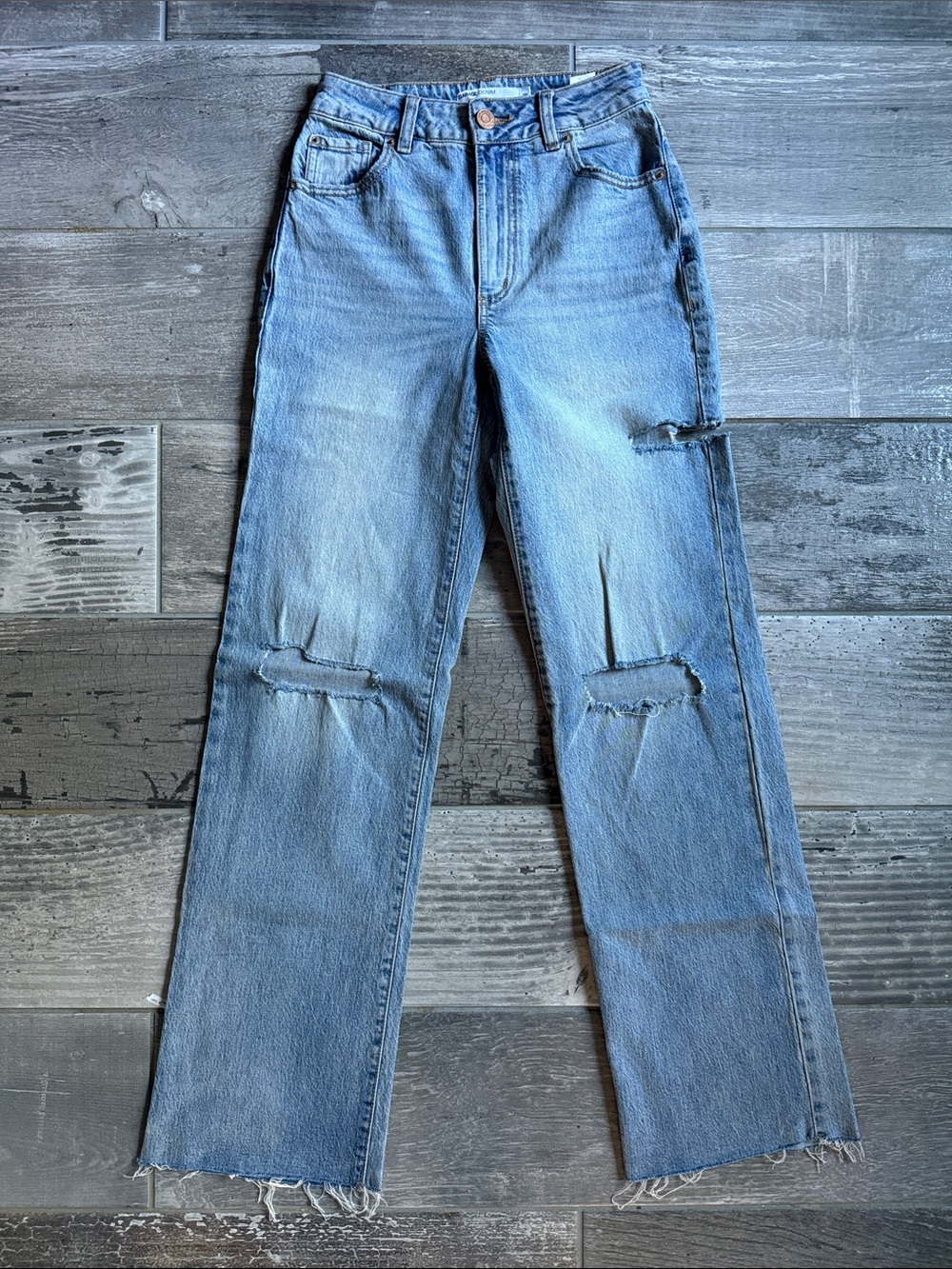 Garage Vintage Straight Leg Jeans